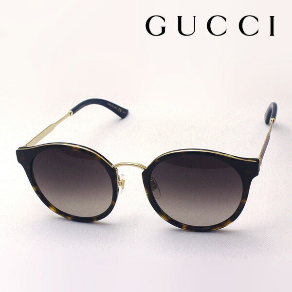 送料込】Gucci ラウンド型サングラス GG0588SK 003 グッチ サングラス