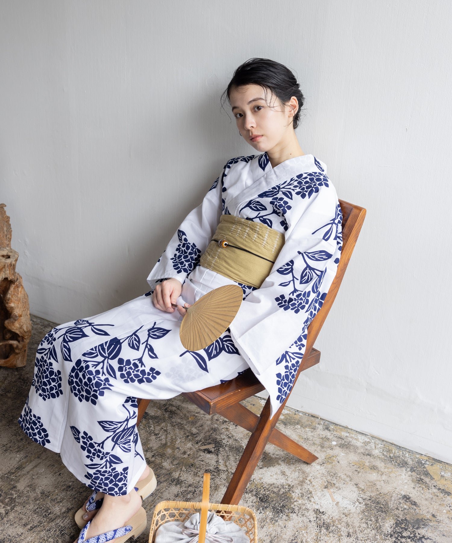二橋染工場】注染こだわり浴衣2点セット by yukatakan grace – ゆかた