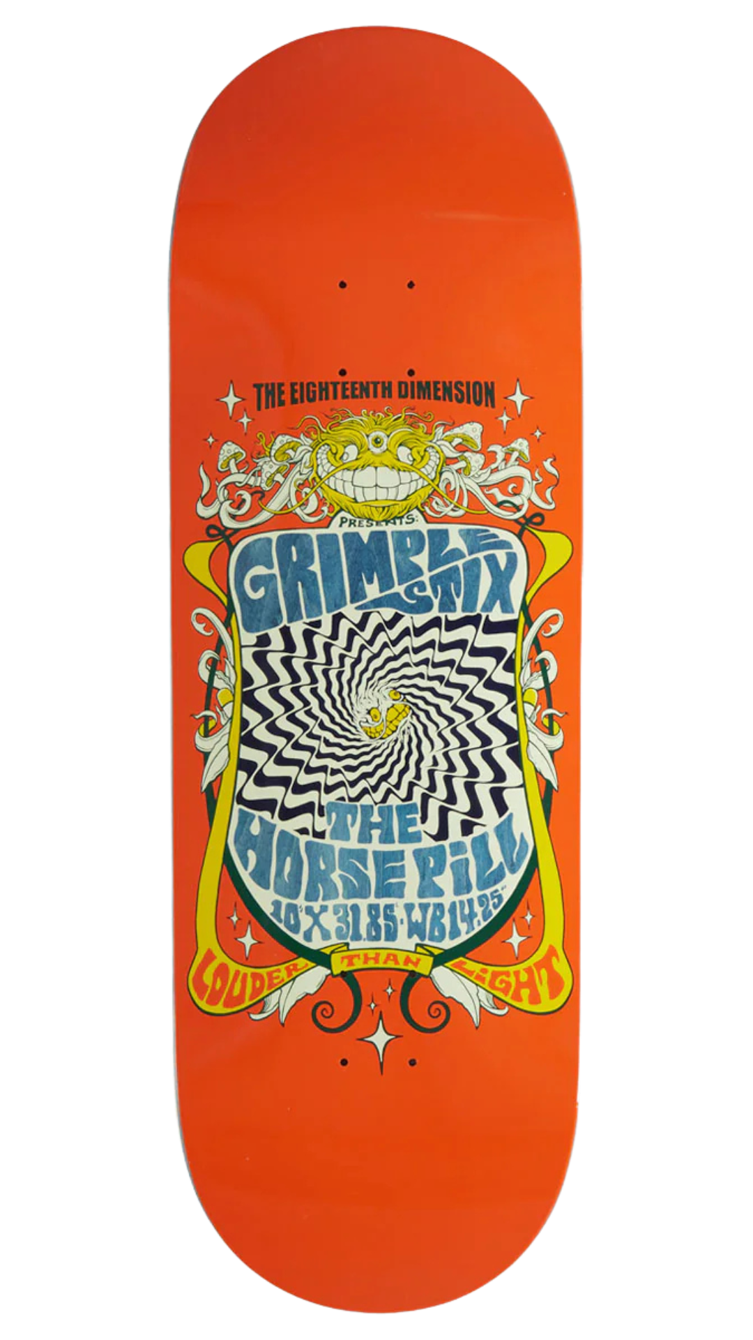 AntiHero x Grimplestix Team Litho Skateboard Deck 10