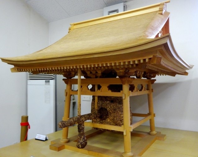 IMAI法隆寺 五重の塔 1/40木製建築 1/40 法隆寺 五重の塔 木製建築模型