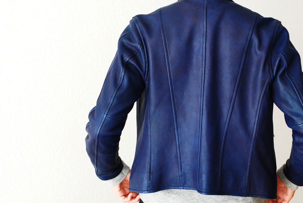 BLUE BLUE JAPAN(ブルーブルー ジャパン) のインディゴレザー