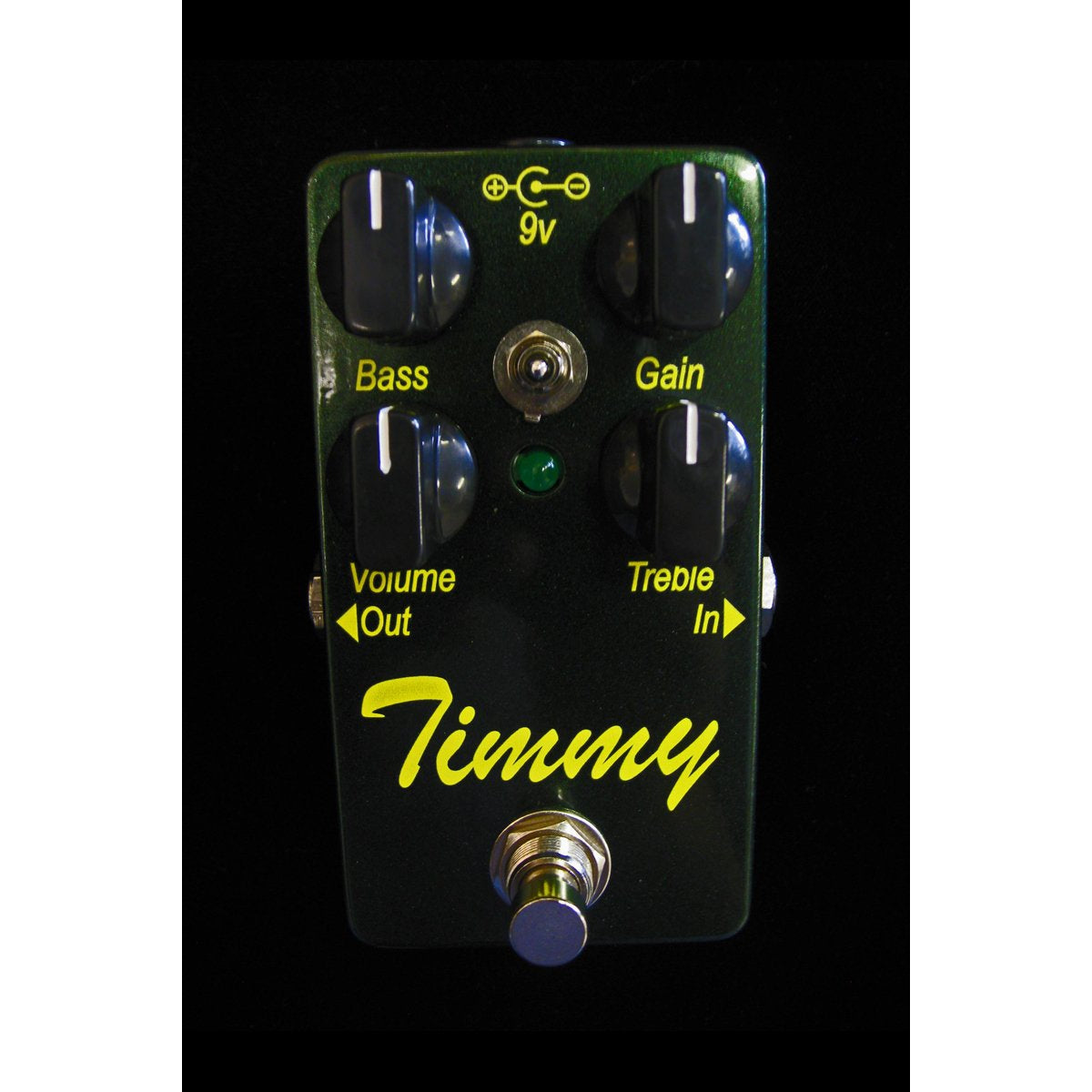 Timmy Overdrive Pedal by Paul Cochrane Custom Harbor Music Green