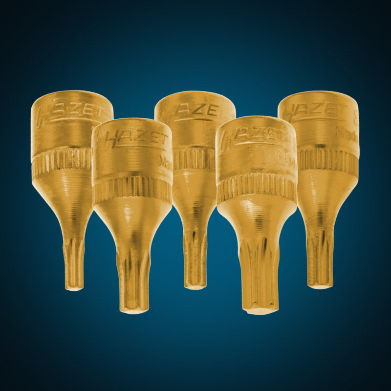 8502T/5JP トルクスドライバーソケット 1/4” 5個セット – HAZET JAPAN