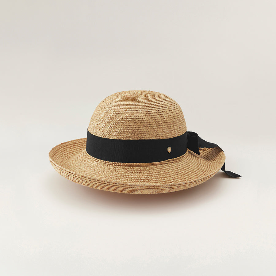 Newport SB | Natural Midnight Women's Hat | Helen Kaminski