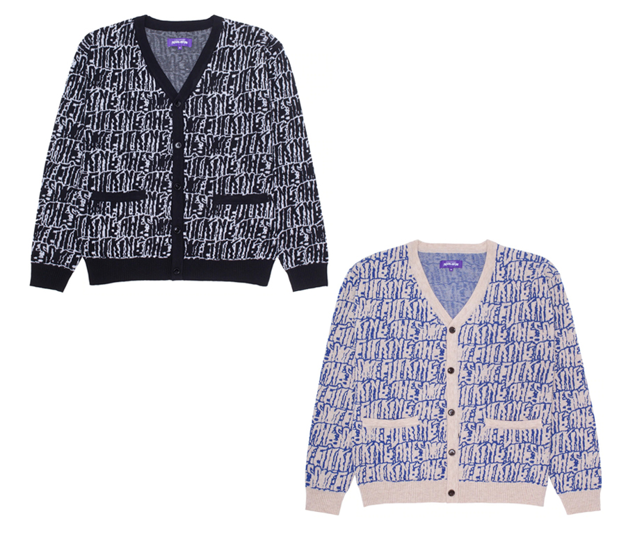 FUCKING AWESOME STRETCHED STAMP LOGO CARDIGAN ファッキンオーサム