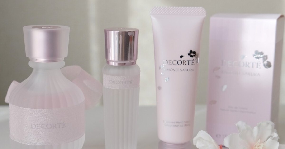 コスメデコルテの人気シリーズ“キモノ”から「サクラ」の香りが再登場