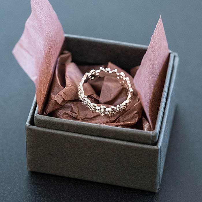 ミナペルホネンbeads garden シルバーリング | Lin total fashion