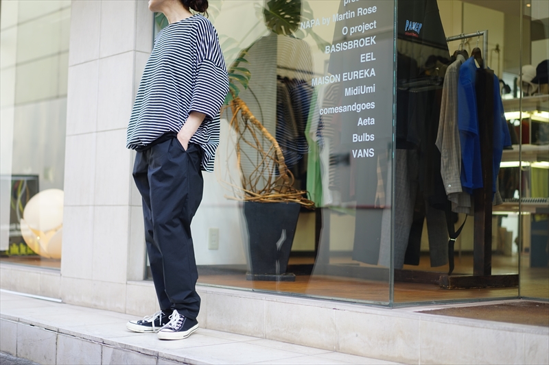 Graphpaper(グラフペーパー)Stretch Type Writer Chef Pants/Blackを