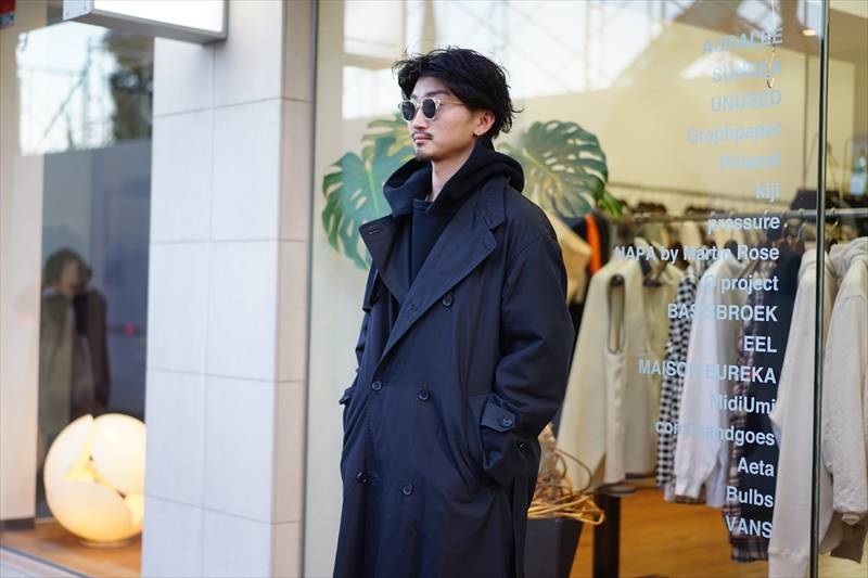 AURALEE(オーラリー)20AW Collectionの新作、Washed Finx Cupro Twill