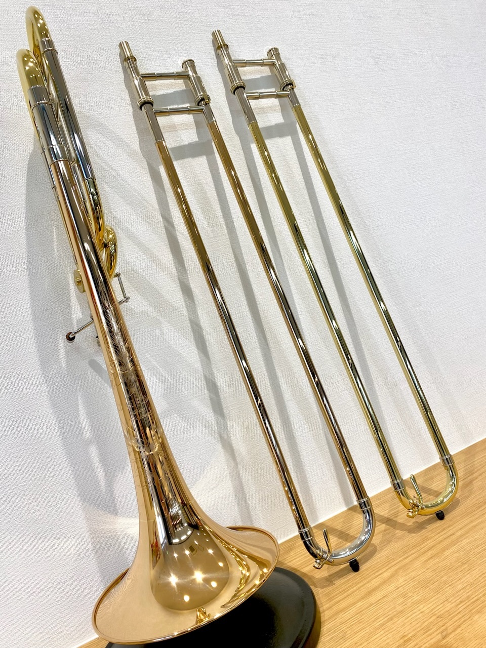 トロンボーン エドワーズ(テナー・バス) マウスパイプ 金メッキ トロン