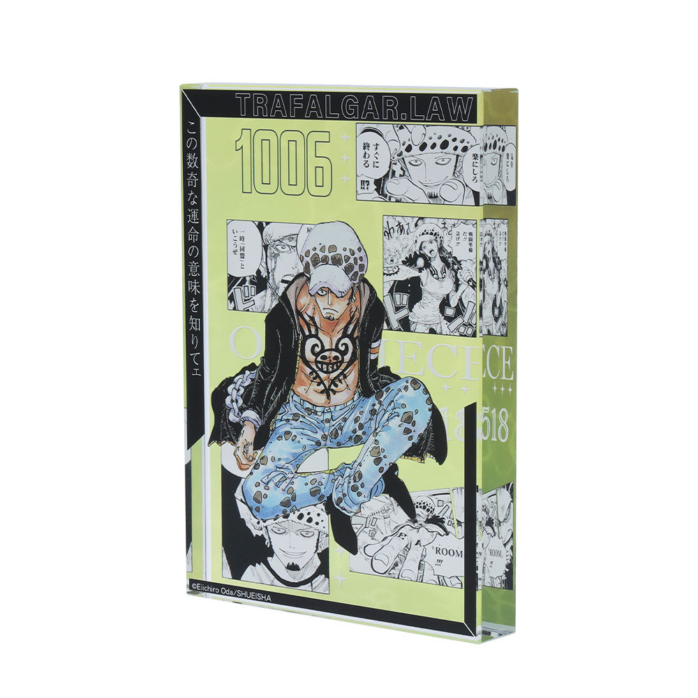 ONE PIECE』アクリルブロック “HEROES” トラファルガー・ロー – JUMP