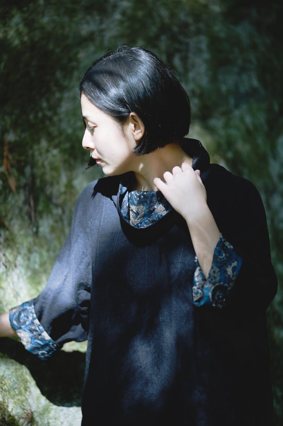 ヨーガンレール: ウールとタッサーシルクのチュニック | Jurgen Lehl etc.