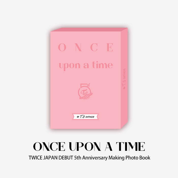 TWICE JAPAN DEBUT 5th Anniversary Making Photo Book「ONCE UPON A
