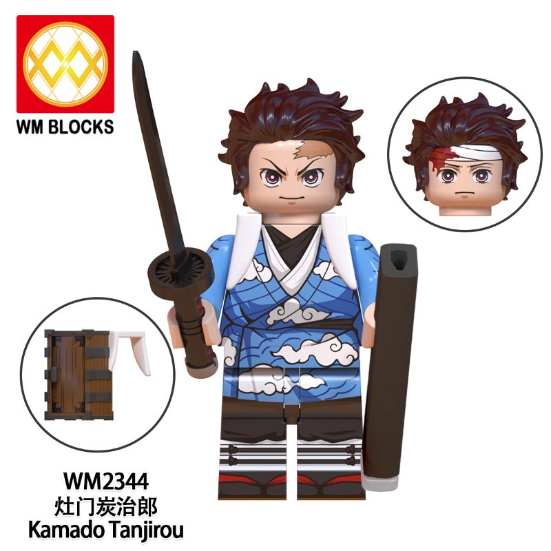 WM6138 Anime Series Oni Mai Tsuji Mimi Fallen Princess Minifigures