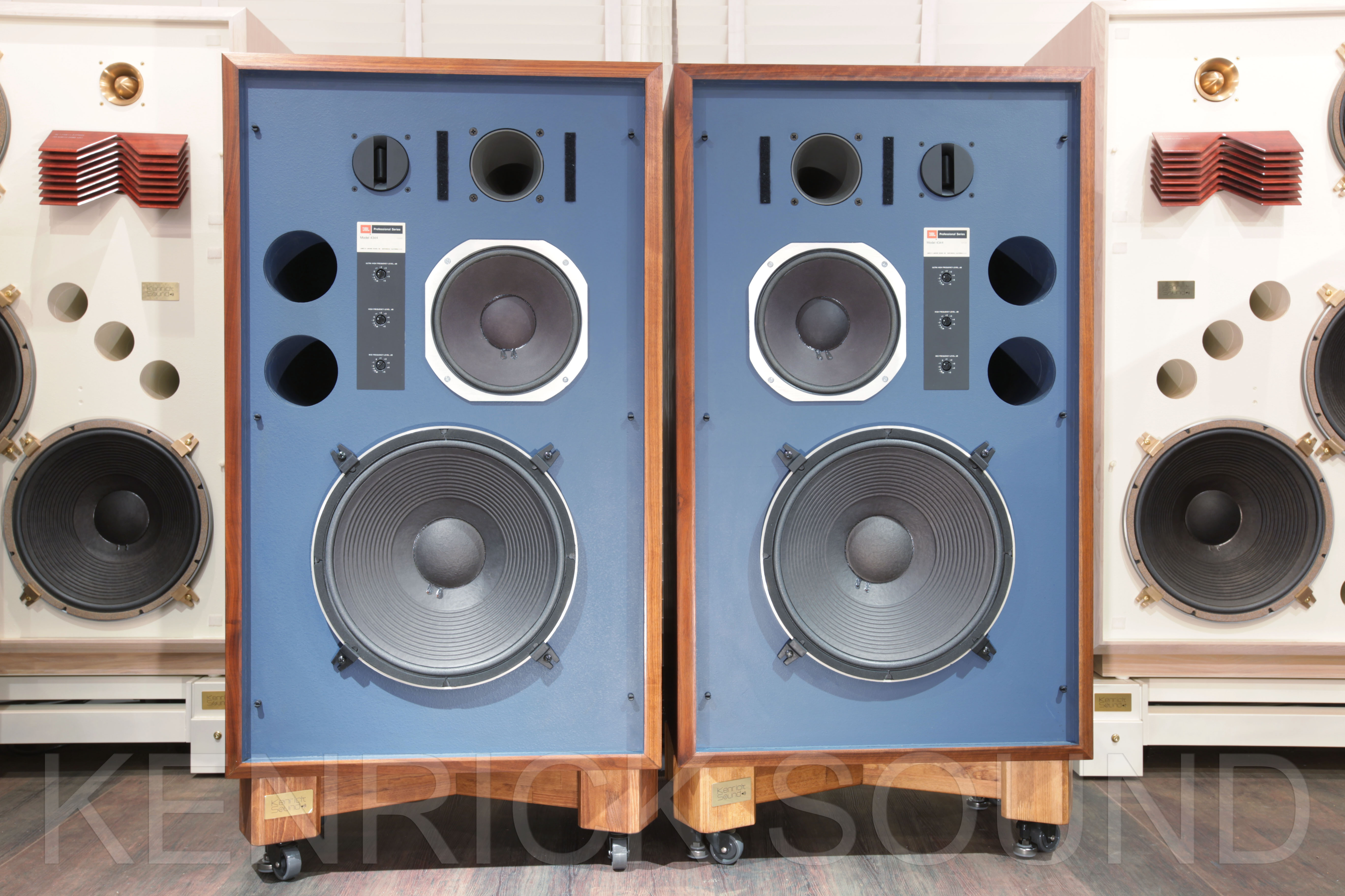 JBL 4344 生々しい音像描写 4wayモニタースピーカー 美品 - ケンリック