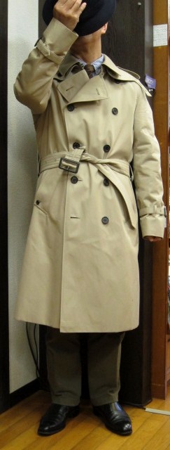 入荷速報。英「コービー・ファクトリーCorby Factory」のトレンチ