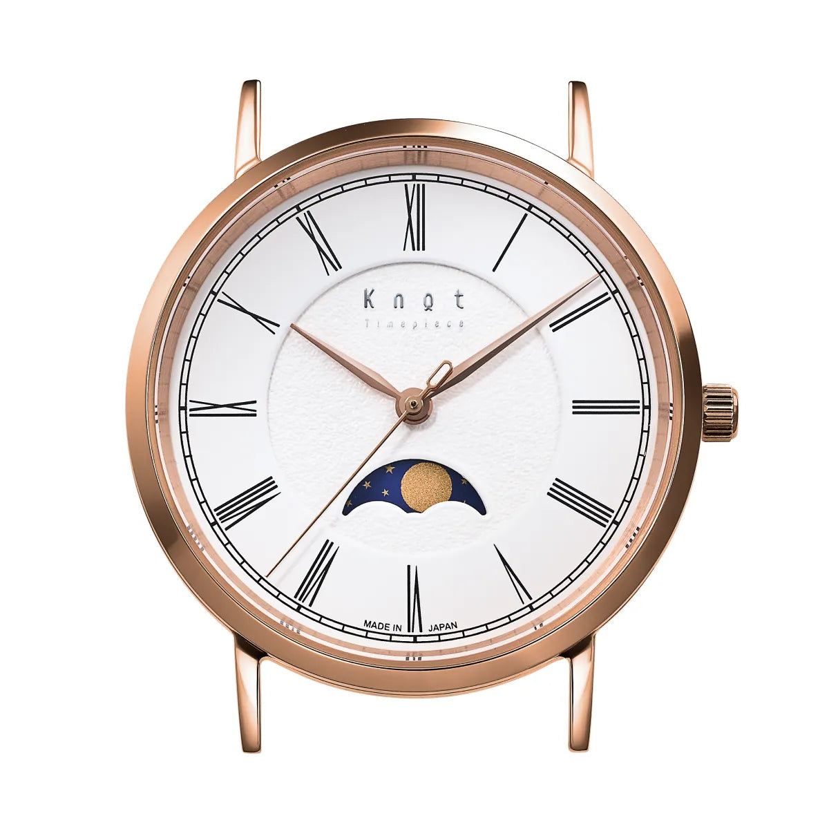 Knot CMP-34RGWH 腕時計 メンズ レディース クォーツ ローズゴールド