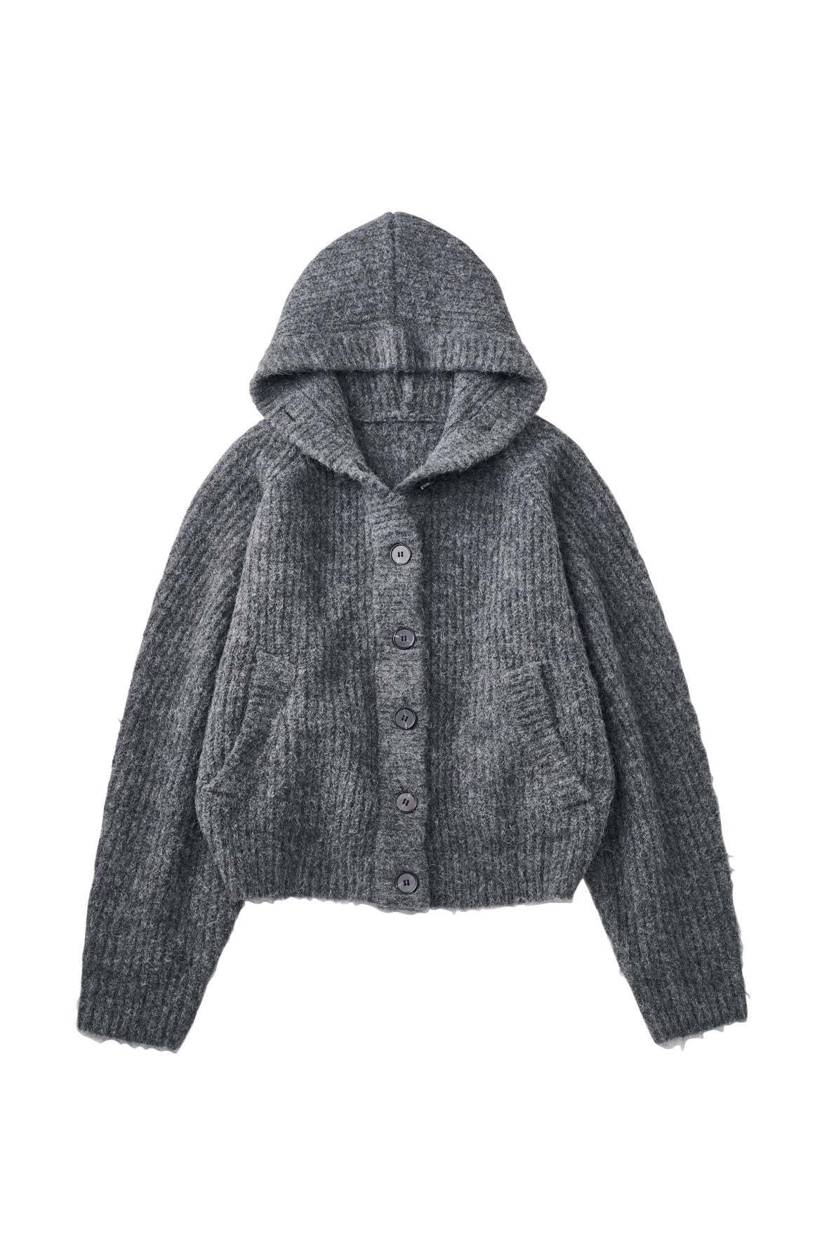 hooded cardigan knit/4color | KNUTH MARF