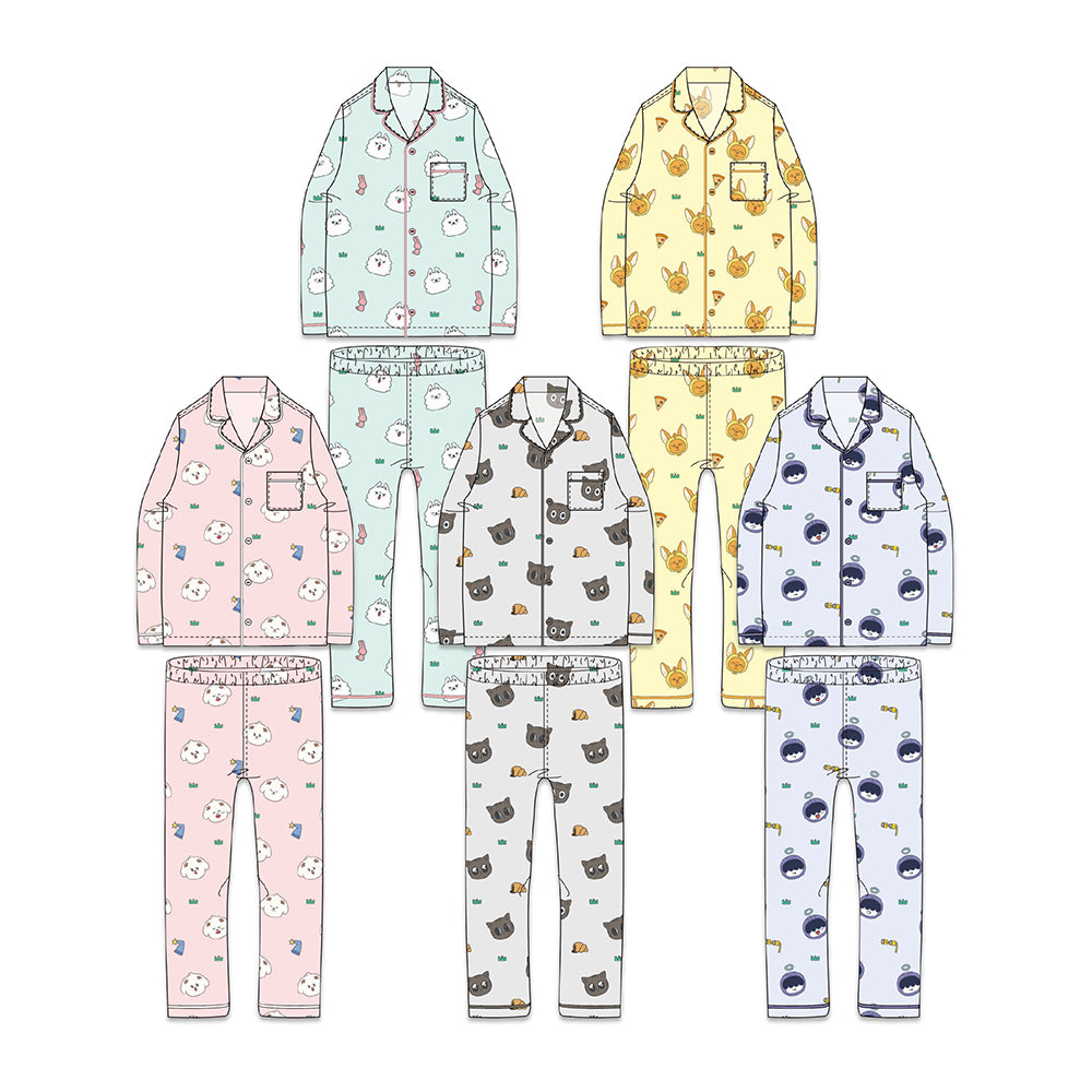 TXT PPULBATU Fluffy Pajama Set – KPOP2U_Unnie