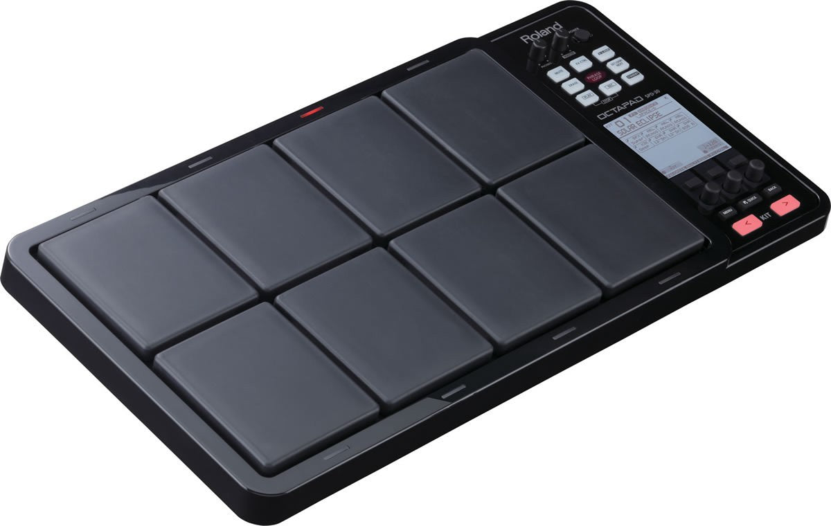 Roland OCTAPAD SPD-30-BK Digital Percussion Pad - Black STAGE KIT