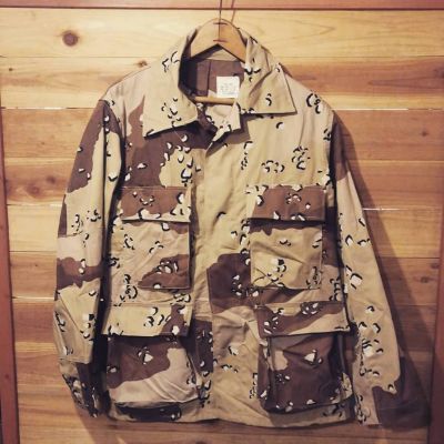 80年代アメリカ軍実物本物【DEAD STOCK】6カラーチョコチップ