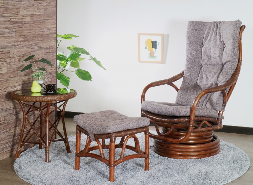 Fuerte Rocking Swivel | 籐家具でつくる、ぬくもりと人にやさしい空間