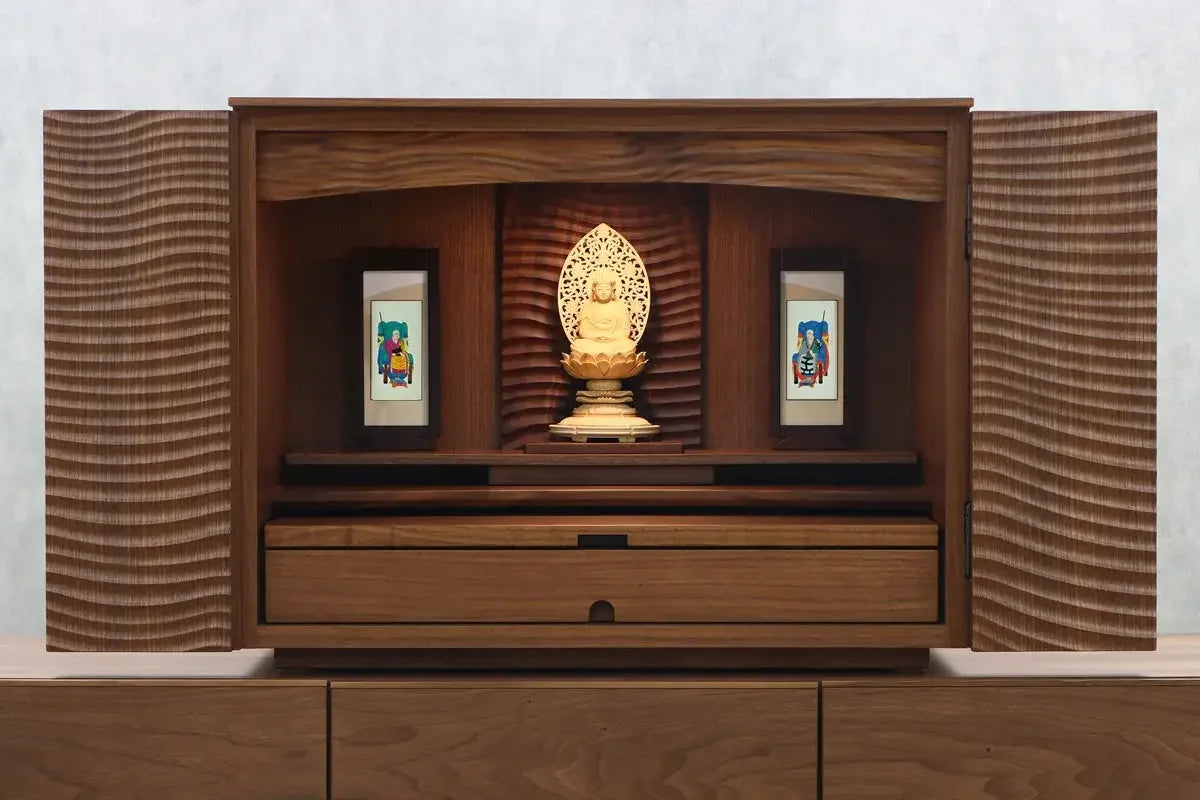 お仏壇の「本尊・脇侍（仏像・掛け軸）」 | インテリア仏壇 ルミエール