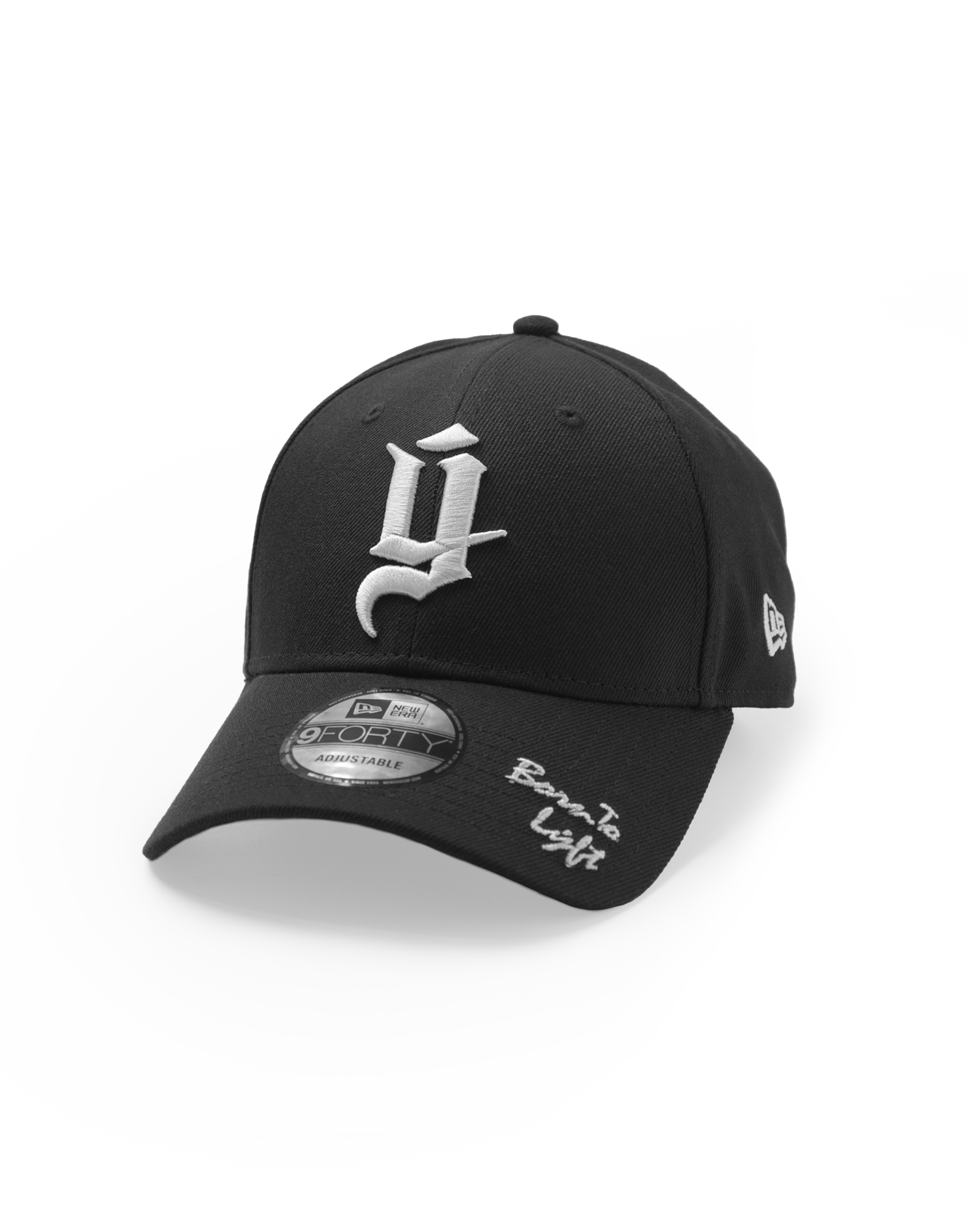 LÝFT × New Era 9Forty Old Ý Logo - Black