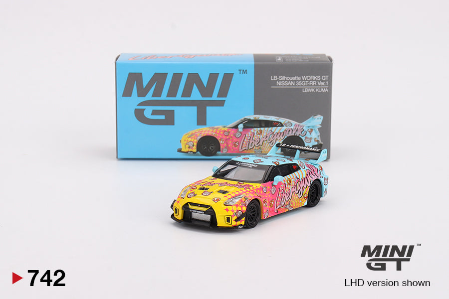 Mini GT - 1/64 Nissan GTR (KUMA) – Liberty Walk Europe