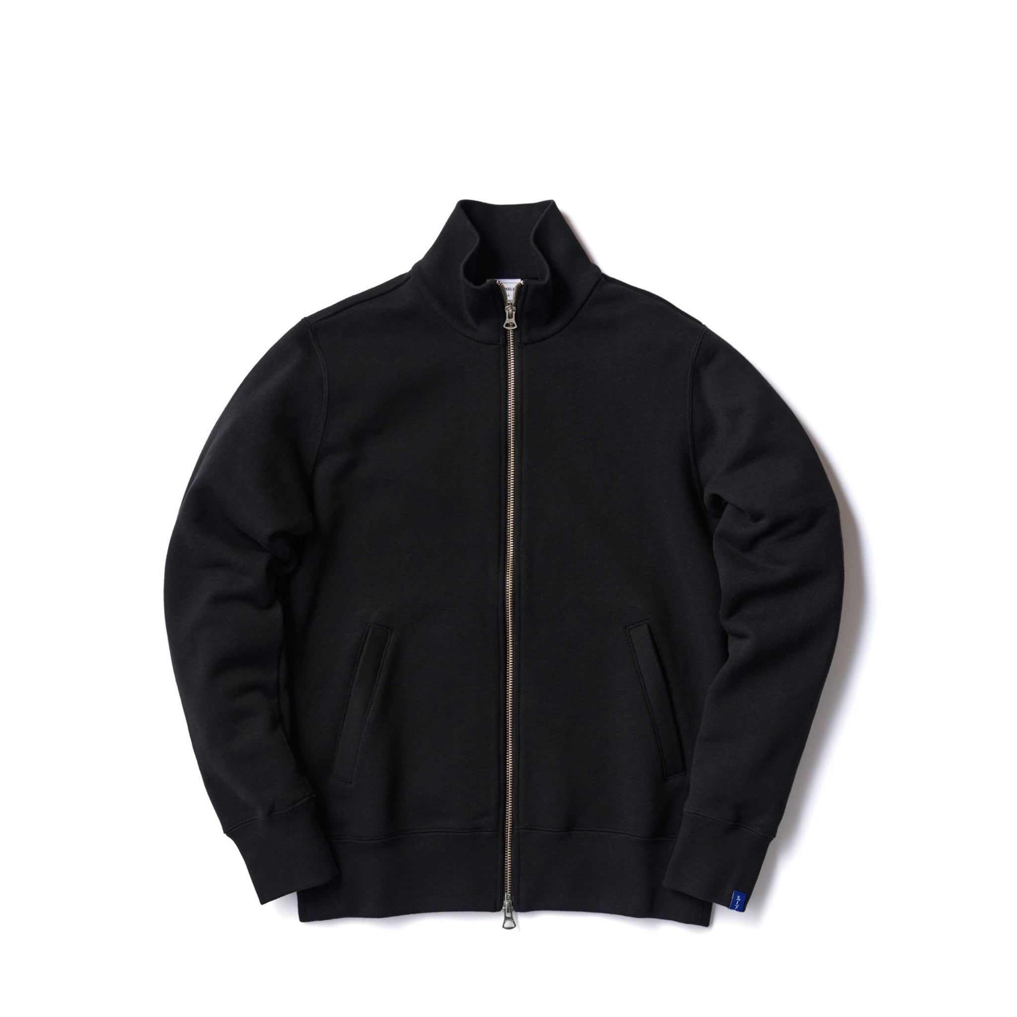 Loopwheeler LW79 吊り編みトラックジャケット ブラック – LOOPWHEELER