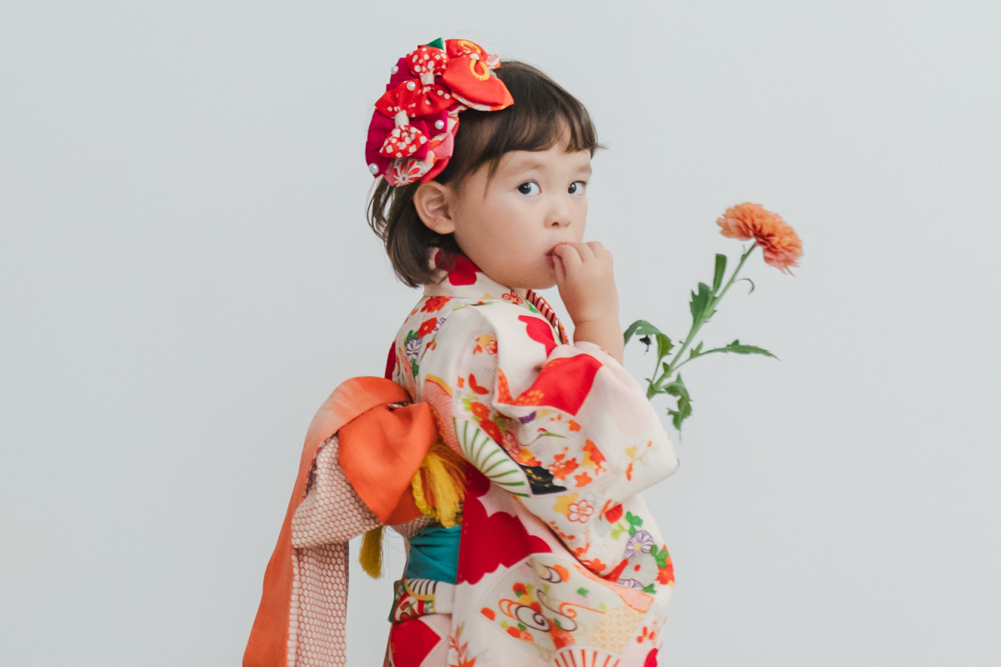 新作七五三衣装入荷！大人かわいいアンティーク着物『イロドリキモノ