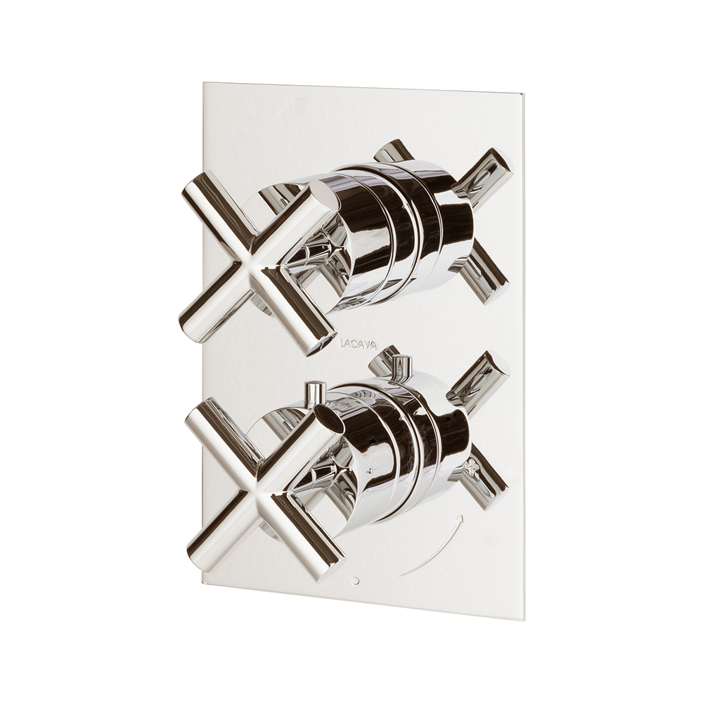 15TH2.X.S (thermostat+2-way+OFF) – Cigno Thermostatic Valve with