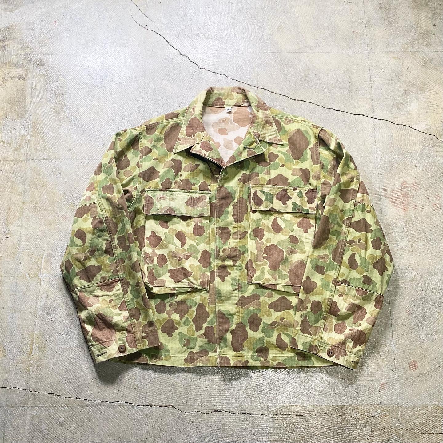 1940's US.ARMY DUCKHUNTER CAMO HBT JACKET (GOOD CONDITION) – LEAD