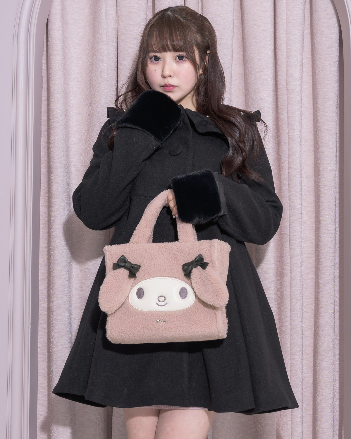 マイメロディ/ボアミニトートバッグ – pium