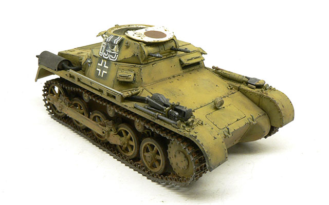 プラモ日記 » ドイツ・1号戦車A初期型 その7 完成!!