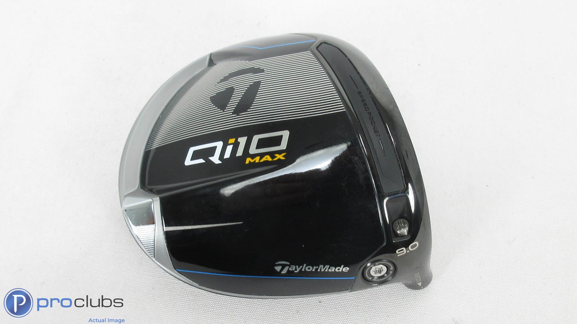 Tour Issue! Excellent! TaylorMade Qi10 MAX 9.0* Driver - Head Only - R