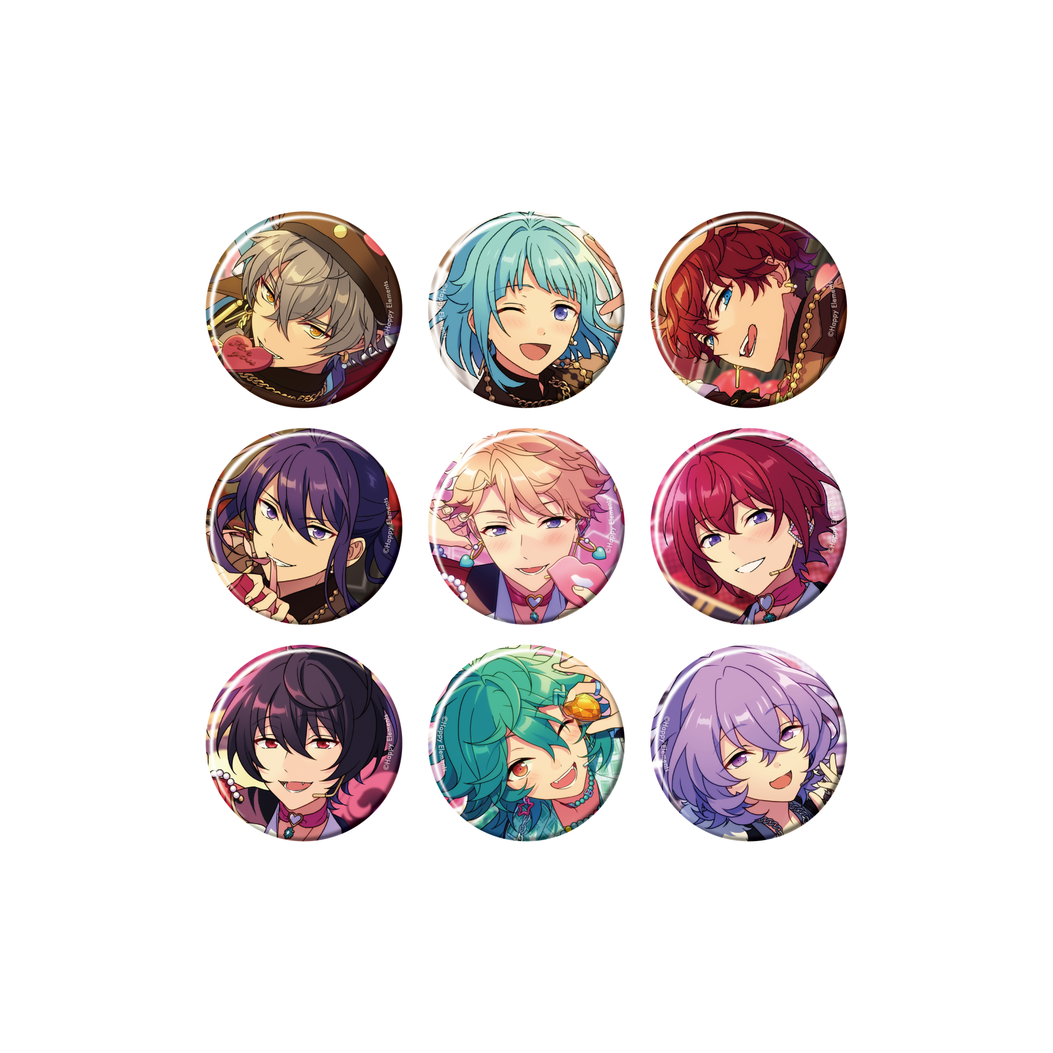 コレクション缶バッジ［2025 Feb.］-Idol Side-（BOX） – pattythree