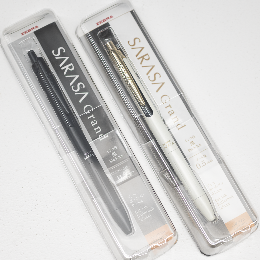 SARASA Grand 限定モノクロームシリーズ – 文化堂 │ Pentonote