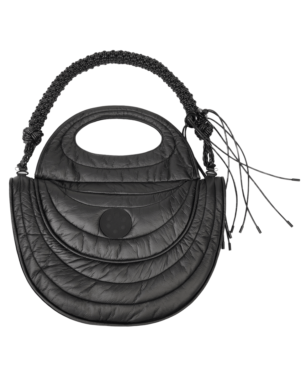 NUTEMPEROR / ナットエンペラー - PU LEATHER SOFA BAG (BLACK) | RADD