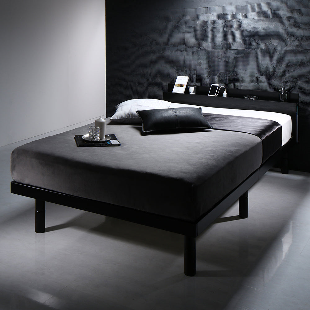 パイン材すのこベッド『Aerus アエラス』/機能的なヘッドボード・高さ