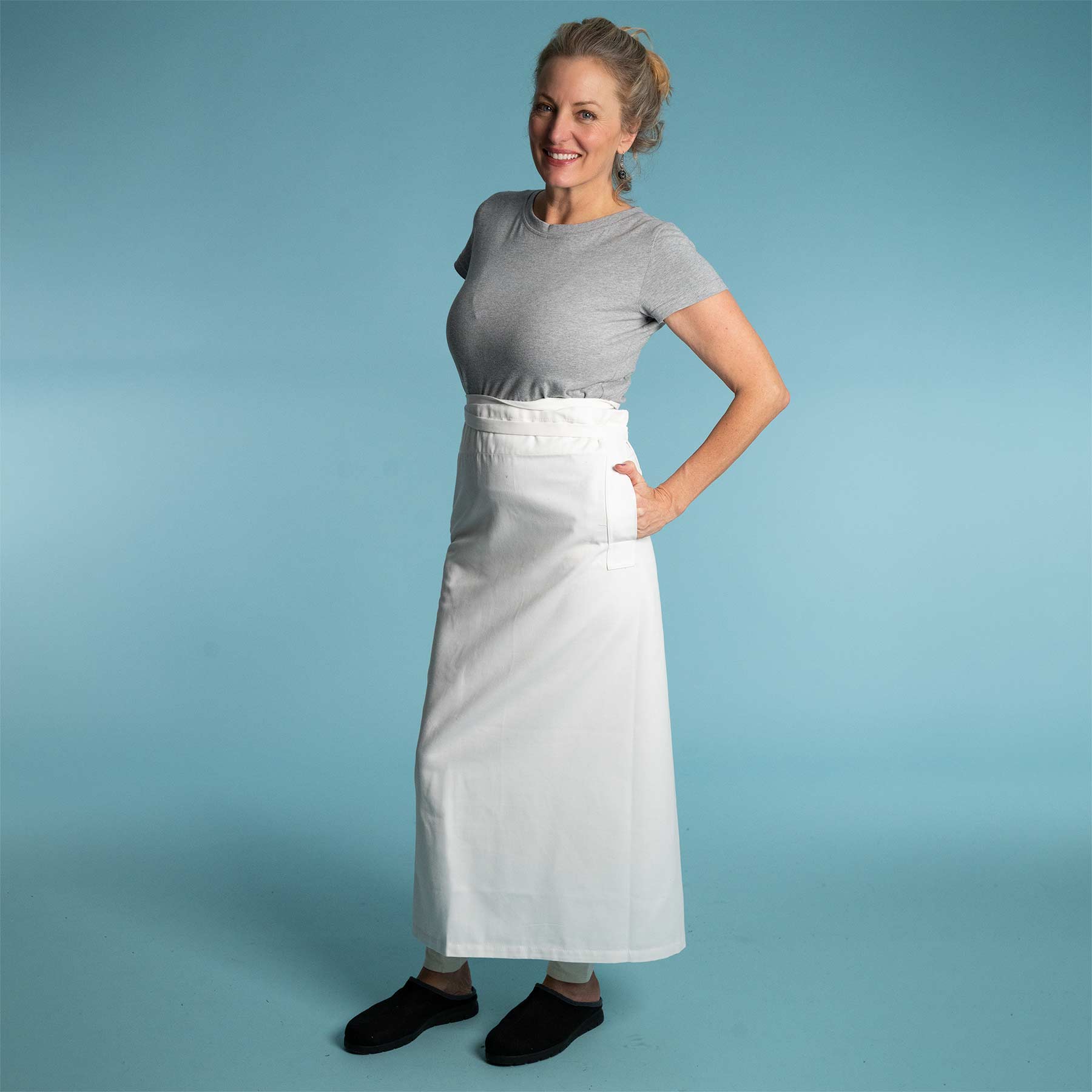 Organic Cotton, Linen, Hemp Bistro Aprons by Rawganique.co | The