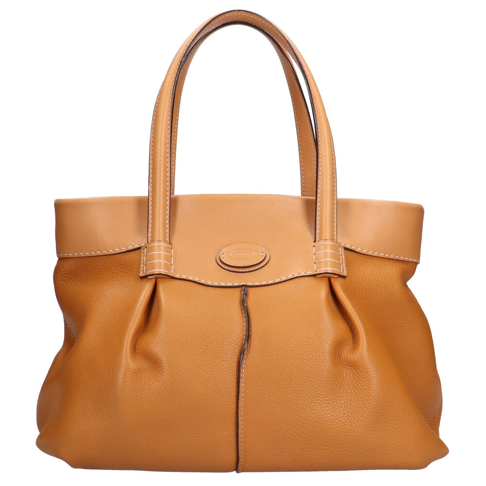 TOD'S Tote Bag Leather Brown Women's Used – 【公式】リサイクル