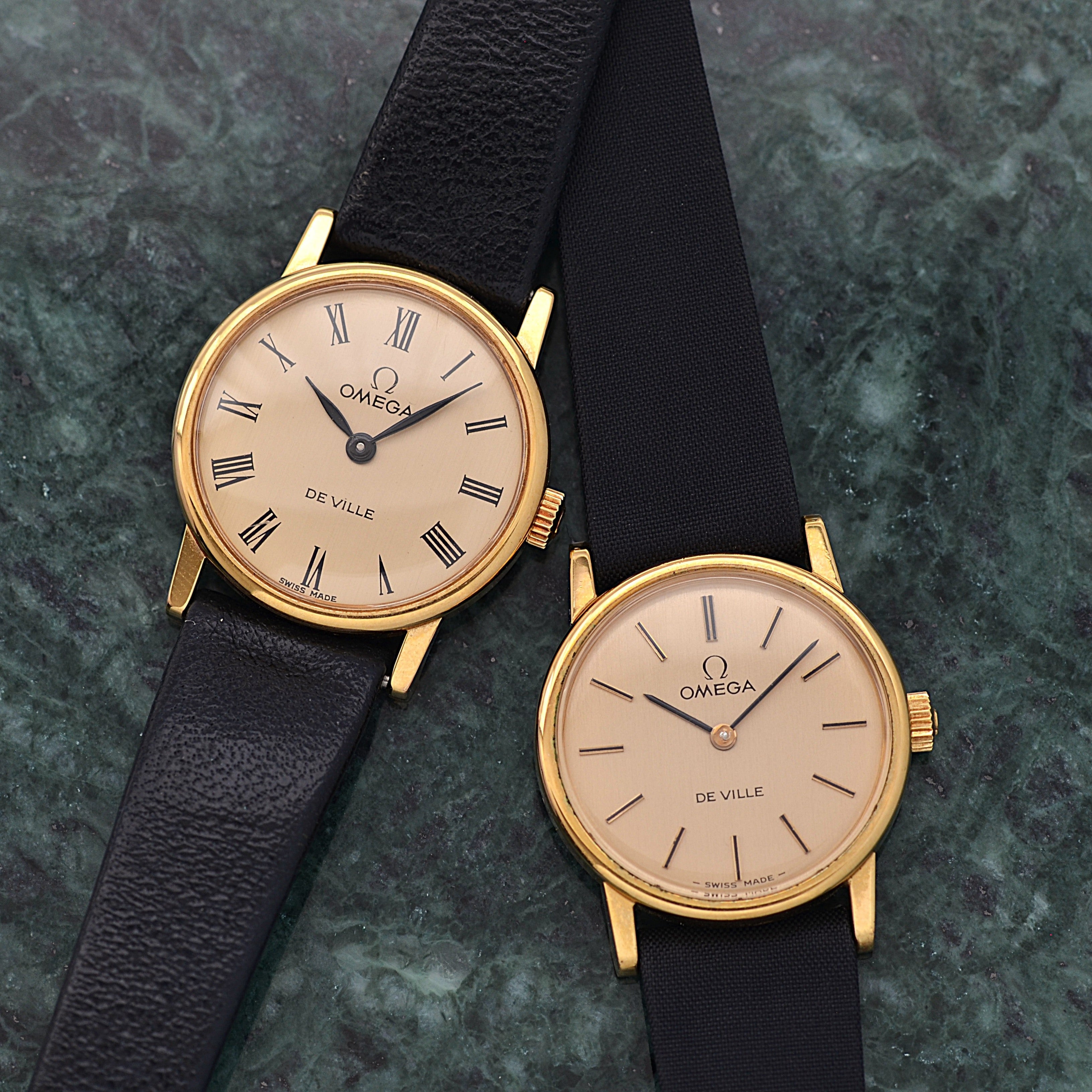 オメガ・デヴィル1977年製と1978年製がデッドストック品で入荷しました。