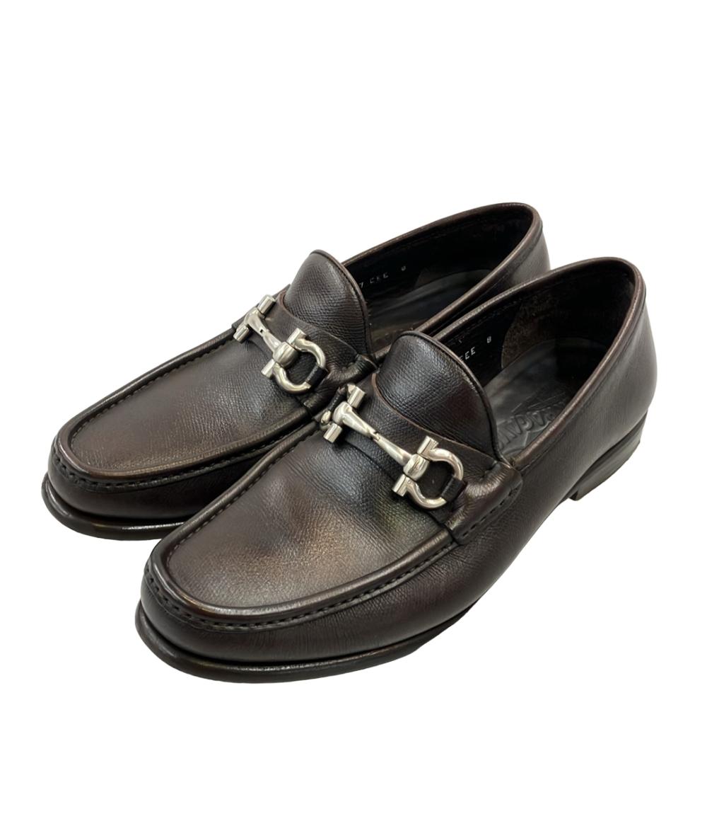 Salvatore Ferragamo ビットローファー ガンチーニ メンズ SIZE 8