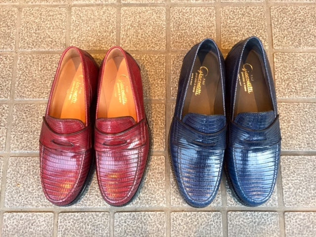 F.lli Giacometti フラテッリジャコメッティ リザードローファー