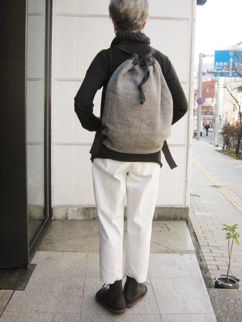 麻のリュックサック | 長野ヨーガンレール Jurgen Lehl Nagano