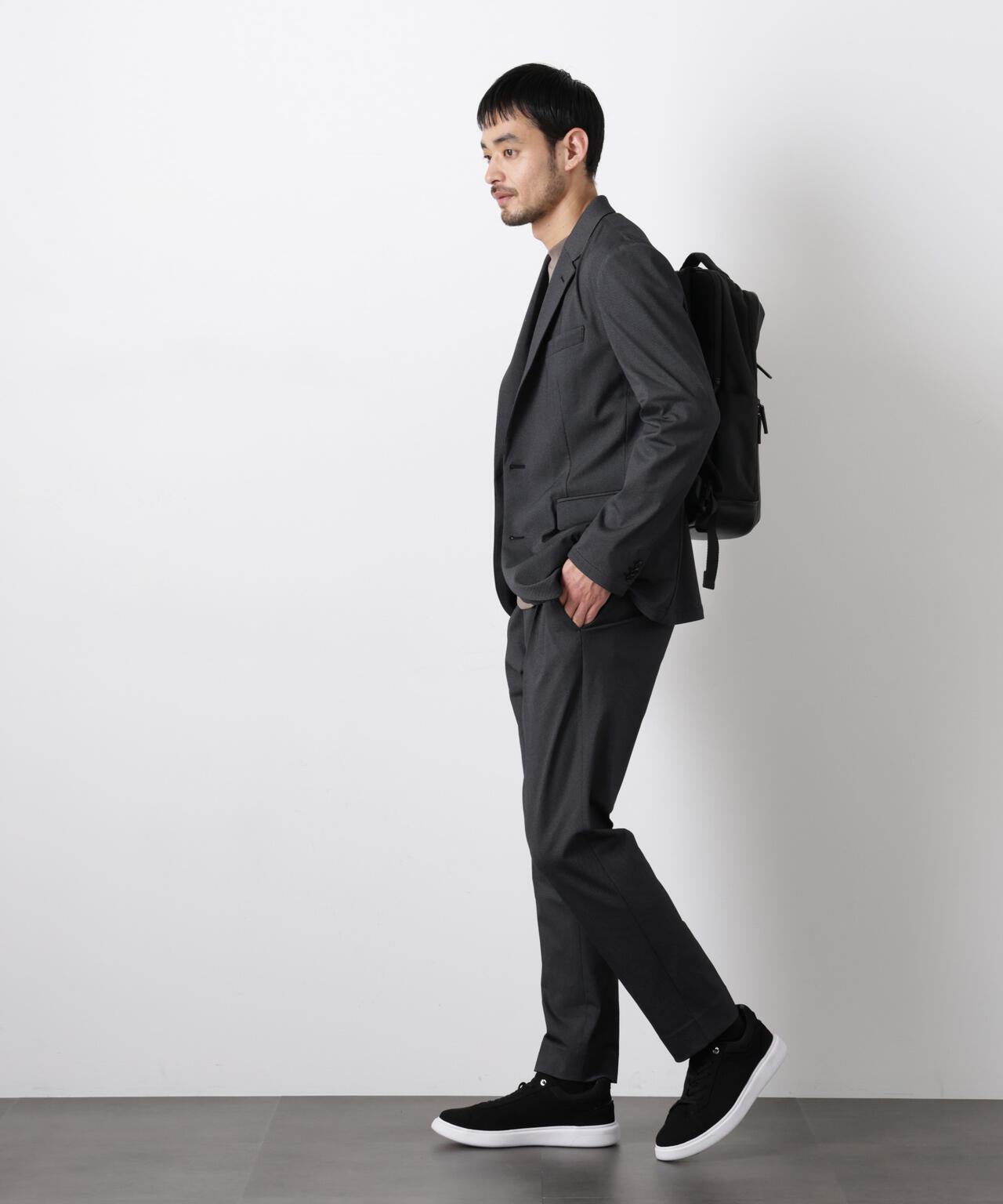 大人気セットアップ】｢Damerino｣ 軽量ジャージーデニムライク