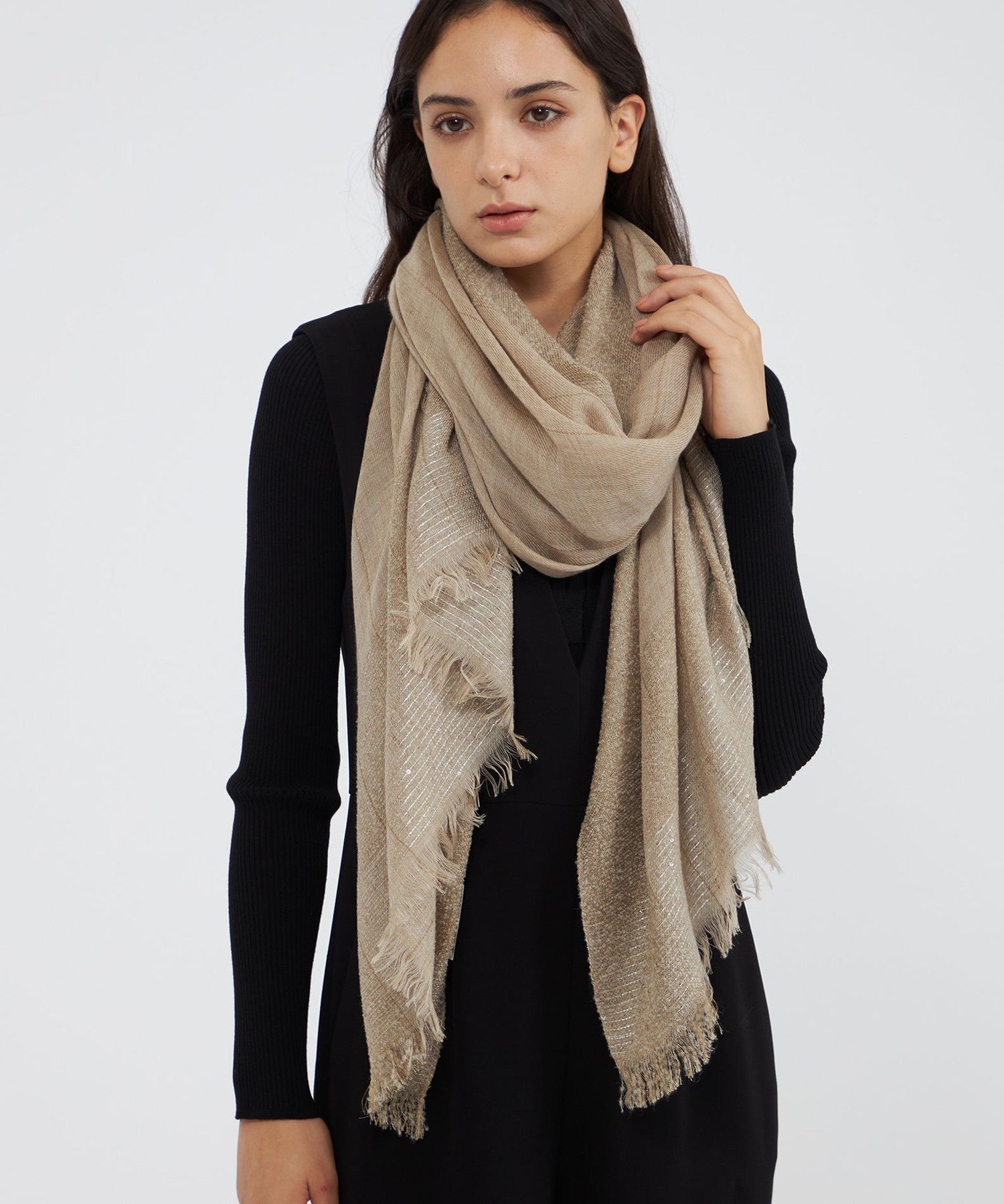 ラメミックスストール(マフラー・ストール・スカーフ)｜EPOCA(エポカ