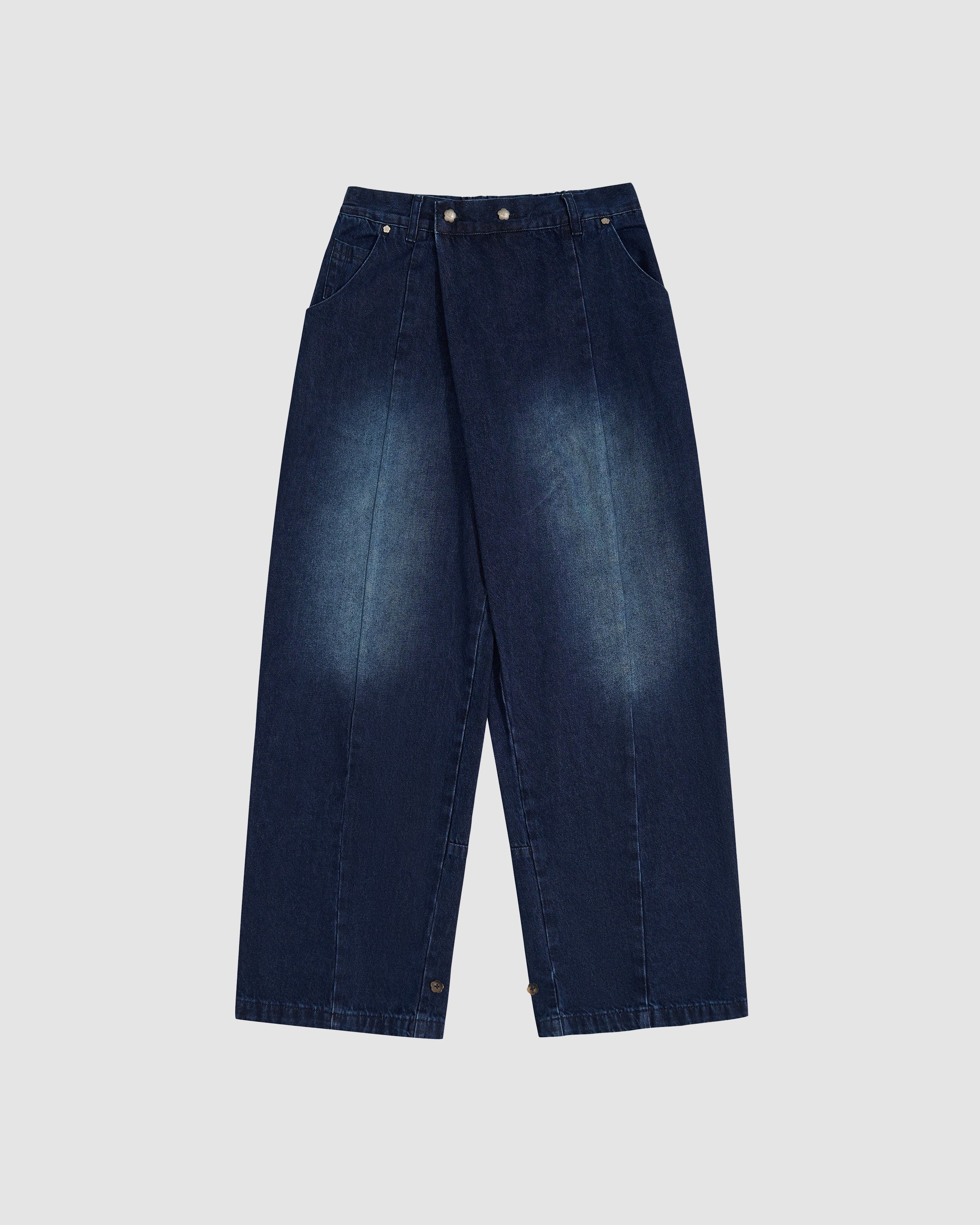 INDIGO FADE HANBOK DENIM PANTS – Sundae School