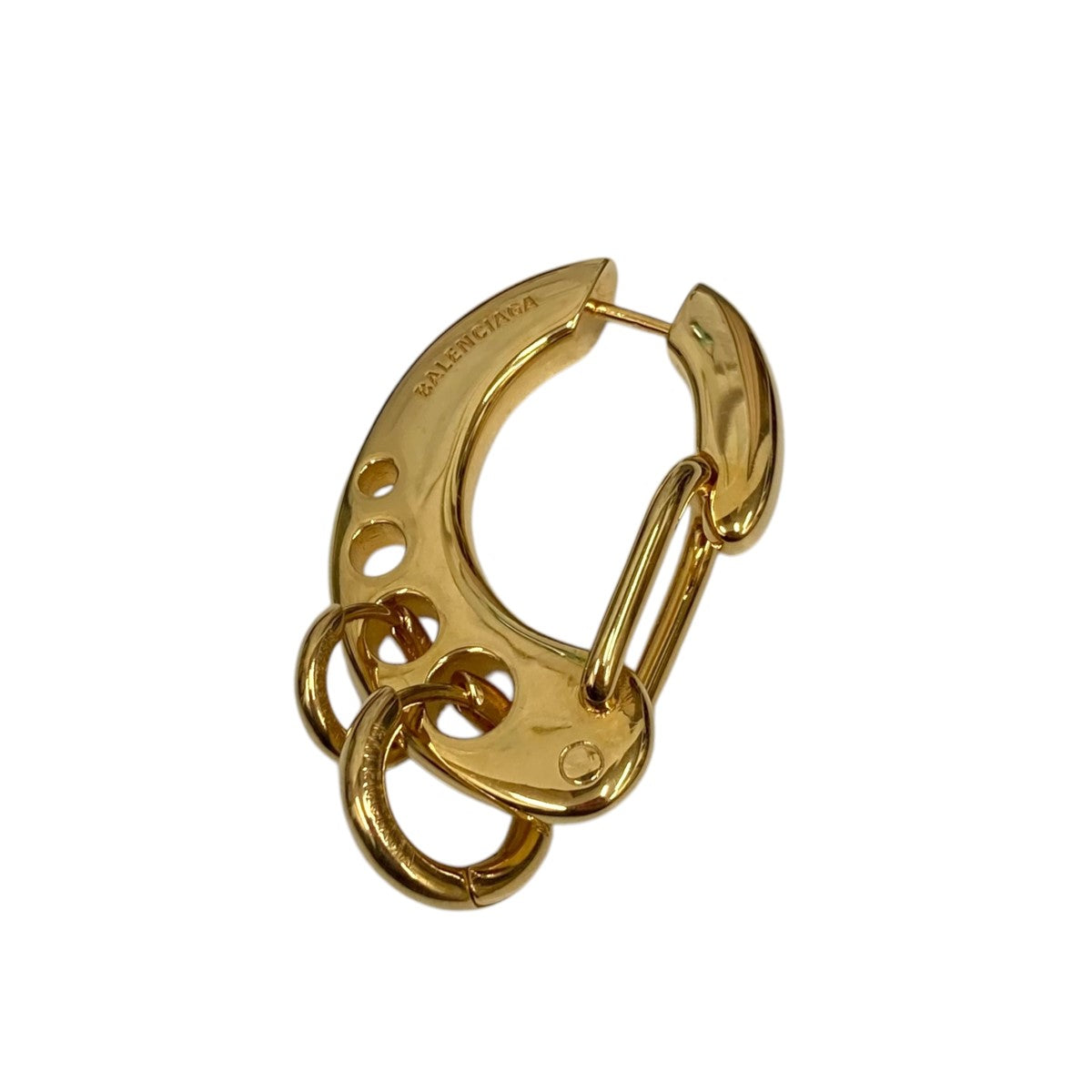 BALENCIAGA(バレンシアガ) クリップピアス ゴールド｜【公式】カインド